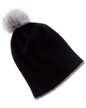 Portolano Cashmere Hat - Blue