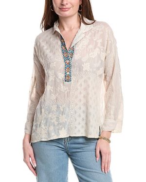 Johnny Was Glyn Blouse - White