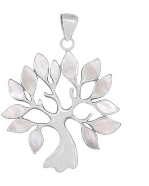 Samuel B. Pearl Pendant - White