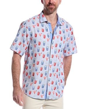 Tommy Bahama Coconut Point Cheers Shirt - Blue