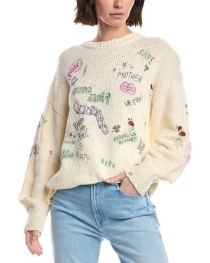 Mother The Biggie Jumper - Natural