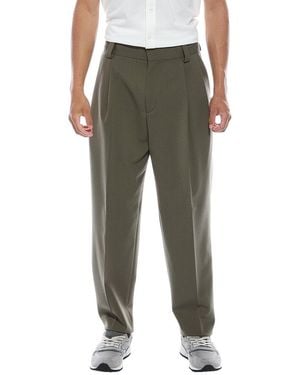 BOSS Wool-Blend Harly Trouser - Green
