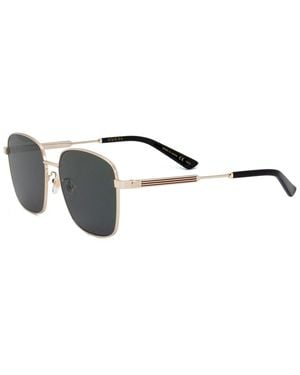 Gucci 58Mm Sunglasses - Metallic