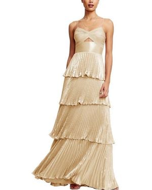 Dress the Population Zahrah Maxi Dress - Natural
