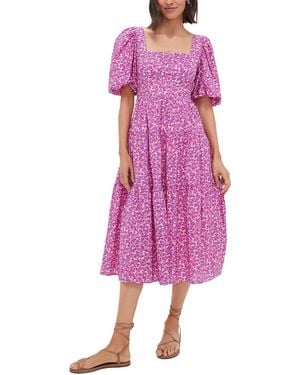 Hyacinth House Estella Midi Dress - Purple