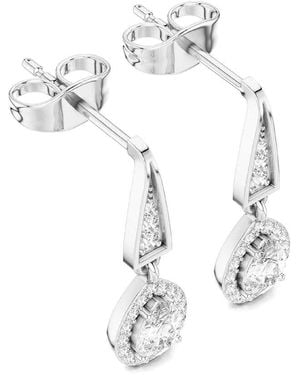 Amairah 14k 0.50 Ct. Tw. Lab-grown Diamond Dangle Earrings - White
