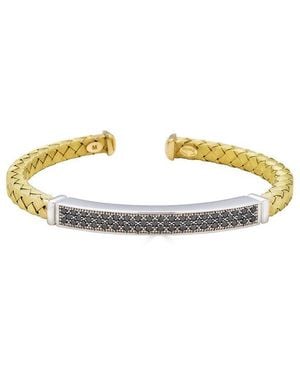 Diana M. Jewels Fine Jewellery 18K 1.12 Ct. Tw. Diamond Cuff Bracelet - Metallic