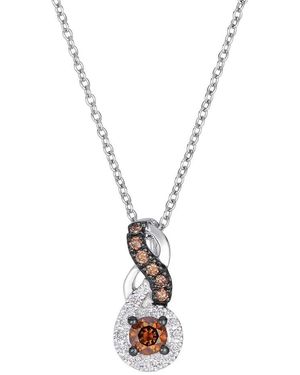 Le Vian Le Vian 14K 0.25 Ct. Tw. Diamond Pendant - Metallic