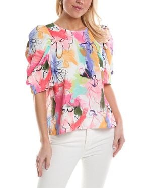 CROSBY BY MOLLIE BURCH Rudy Top - Red