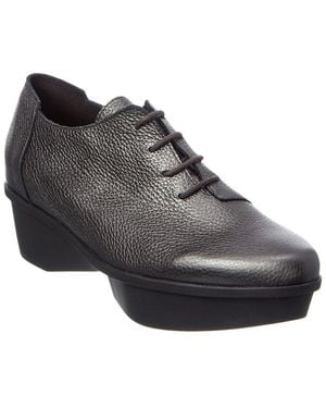Arche Naorro Leather Oxford - Black
