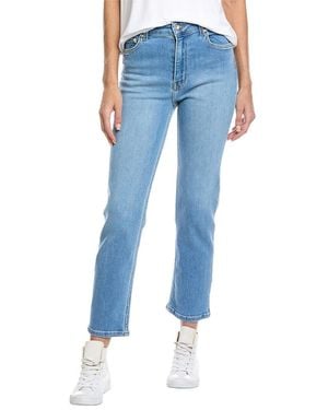 St. John Stretch Light Wash Ankle Jean - Blue