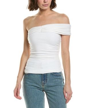 Bardot Anina Knit Top - White