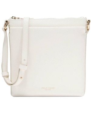 Cole Haan Emily Leather Crossbody - White