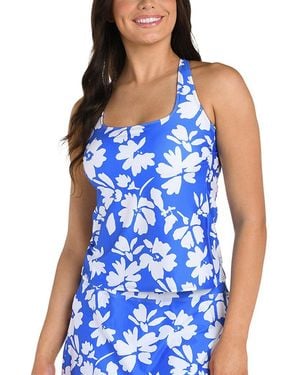 24th & Ocean Marseille Tankini Top - Blue