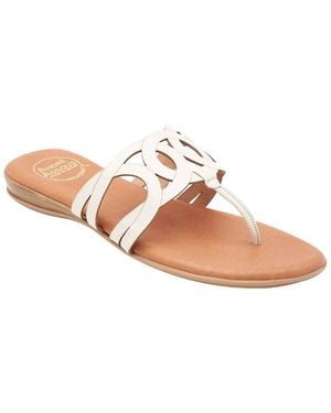 Andre Assous Nature Leather Sandal - Pink