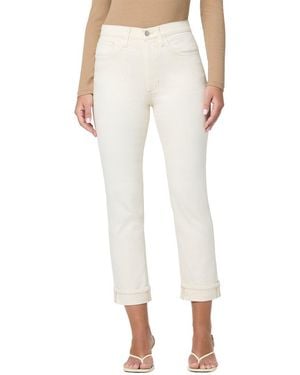 Joe's Jeans Og Ankle Ecru Straight Leg Jean - White