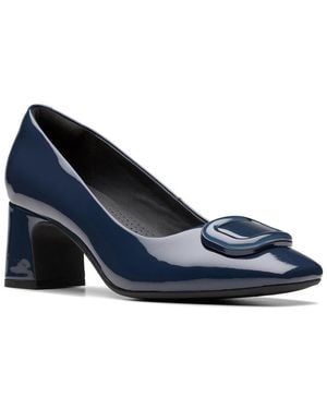Clarks Fernie Trim Pump - Blue