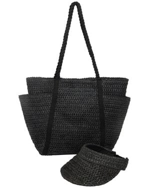 San Diego Hat Cruz Tote - Black