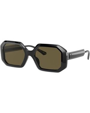 Tory Burch Ty7160U 52Mm Sunglasses - Green