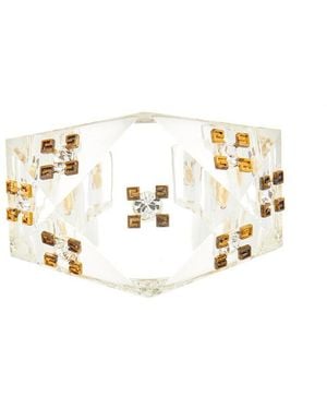 Givenchy 4G Plumetis Cuff Bracelet - Metallic