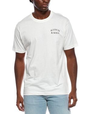 Scotch & Soda Graphic T-Shirt - White