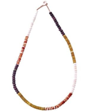 Samuel B. 18K & 140.00 Ct. Tw. Multi Stone Necklace - Metallic
