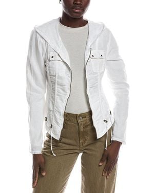 XCVI Balvino Linen-Blend Jacket - White
