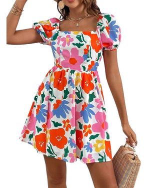 Kayla Paris Mini Dress - Red