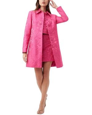 Trina Turk Asher Coat - Pink