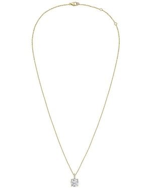 Diana M. Jewels Diana M. 14K 6.00 Ct. Tw. Lab-Grown Diamond Pendant Necklace - Multicolour