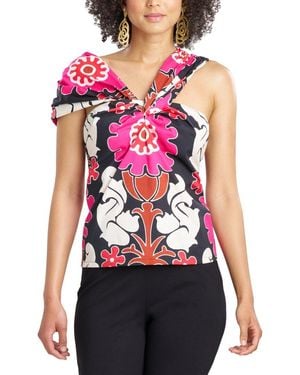 Natori Talitha Asymmetrical Top - Pink