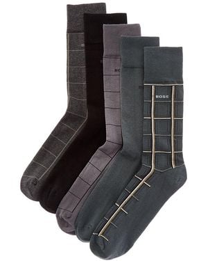 BOSS Boss Set Of 5 Sock - Black