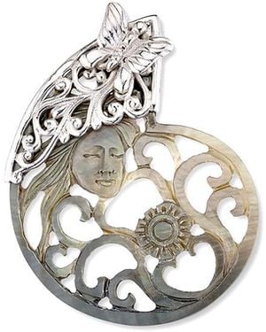 Samuel B. Mother-Of-Pearl Pendant - White