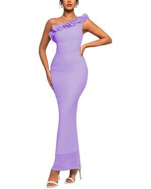 LEBRIN ATELIER Maxi Dress - Purple