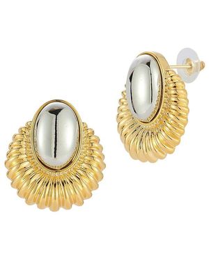 Glaze Jewelry Plated Earrings - Metallic