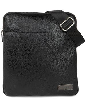Bugatti Contrast Crossbody - Black