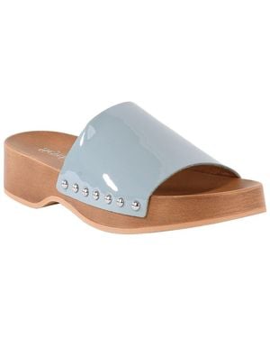 Seychelles Patent Clog - Blue