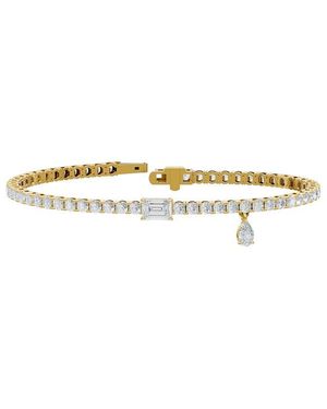 Lab Grown Diamonds 18K Over 6.17 Ct. Tw. Lab-Grown Diamond Bracelet - White