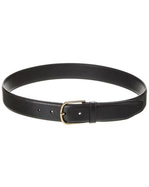 TOTEME Leather Belt - Black