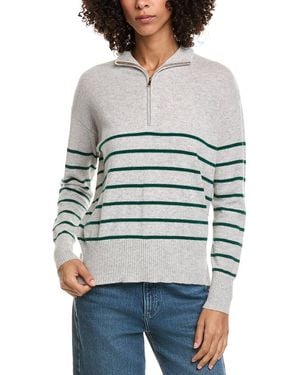 InCashmere Pullover Cashmere 1/4-Zip - Grey