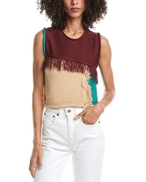 forte_forte Sleeveless Knit Top - Multicolour