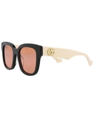 Gucci Gg0998S 52Mm Sunglasses - White