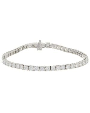 Diana M. Jewels 14K 7.00 Ct. Tw. Lab-Grown Diamond Tennis Bracelet - White