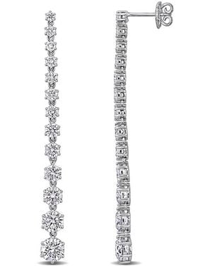 Lab Grown Diamonds Created Forever 14K 5.36 Ct. Tw. Lab-Grown Diamond Drop Earrings - White