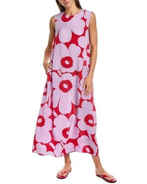 Marimekko Migot Unikko Dress - Red