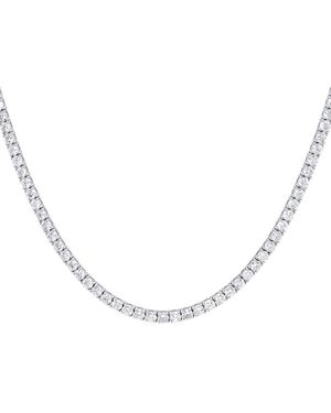 Diana M. Jewels Fine Jewellery 14k 5.00 Ct. Tw. Diamond Tennis Necklace - Natural
