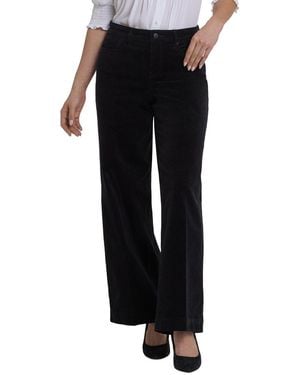 NYDJ Teresa Wide Leg Jean - Black