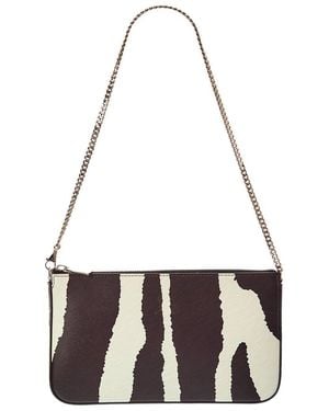 Christian Louboutin Small Leather Clutch - White