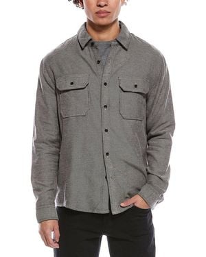 Joe's Jeans Flannel Overshirt - Gray