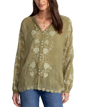 Johnny Was Falco Tunic - Green